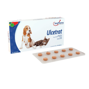 Ulcetrat 10mg Inhibidor De Secreción Gástrica Para Mascotas 10 Tableta