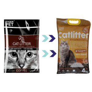 Tiger Pet Arena Aglutinante Aroma A Café Para Gatos 8lbs