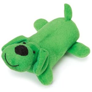 Zanies Mini Yelpers Verde Neon Juguetes Para Perros 5"
