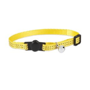 Petmate Martin Sellier Flash Collar Amarillo Fluorescente Para Gatos 8"