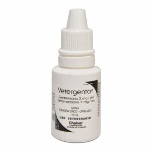 Vetergenta Gotas Para Infecciones En Ojos Y Oidos Para Perros Y Gatos 10ml