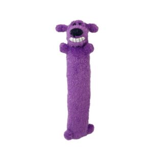 Multipet Loofa Original Morado Juguete De Peluche Para Perros 18"