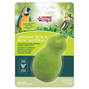 Living World Block Pera Mineral Para Aves 67g