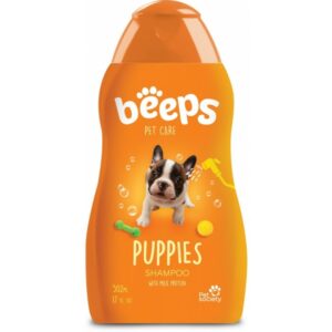 Beeps Pet Care Puppies Shampoo Para Cachorros 17oz