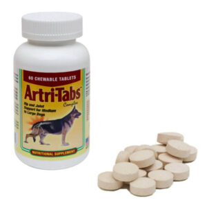 Artri-Tabs Complex Suplemento Para Problemas Articulares De Perros 60 Tab