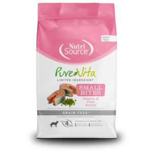 Purevita Salmon & Peas Grain Free Small Bite Alimento Seco De Salmon Para Perros 15lb/6.8kg