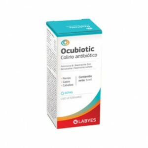 Ocubiotic Colirio Antibiótico Para Infecciones En Ojos Para Perros Y Gatos 15ml