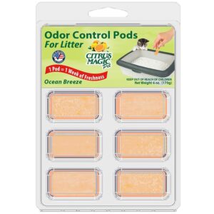 The Noses Know Capsulas Control De Olores Para Arenero De Gatos 6 unds