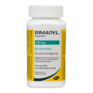 Rimadyl 100mg Antiinflamatorio Analgesico Y Antipiretico Para Perros 1 Tableta