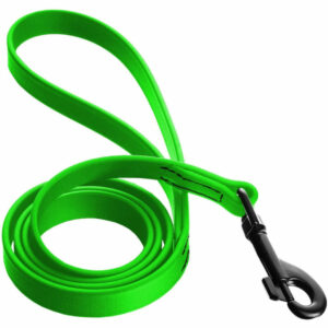 Dogline Correa Verde Neon Impermeable De Biotano Para Perros 4'