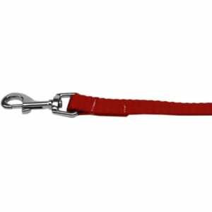 Mirage Correa Roja De Nylon Para Perros 6'
