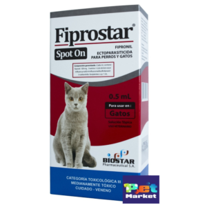 Fiprostar Spot On Gatos Pipeta Ectoparasiticida Para Gatos 0.5ml