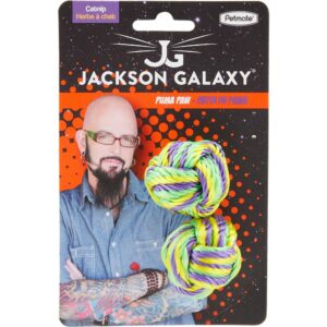 Jackson Galaxy Bolas De Hilo Anudadas Para Gatos 1.5"