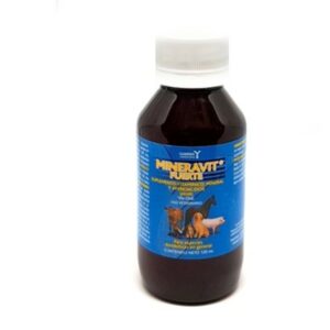 Mineravit Fuerte Suplemento Multivitaminico, Minerales y Aminoacidos para Mascotas 120ml