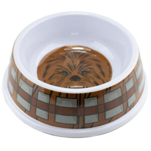 Star Wars Chewbacca Plato De Melamina Para Perros 7.5"
