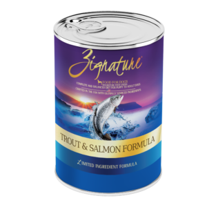 Zignature Trout & Salmon Alimento Humedo De Libre De Granos Para Perros 13 Oz