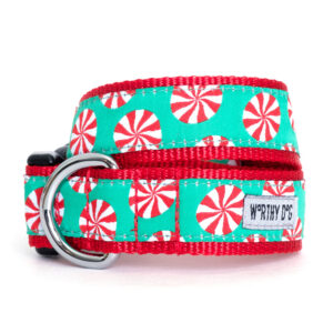 The Worthy Dog Caramelo Collar Colección Navidad Para Perros 12"