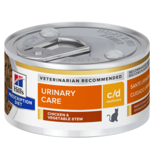 Hill's Prescription Diet C/d Urinary Care Alimento Humedo para el Cuidado Urinario en Gatos 5.5oz