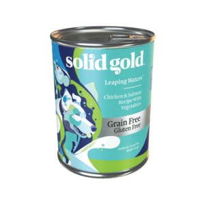 Solid Gold Leaping Waters Alimento Humedo De Salmon Libre De Granos Para Perros 13.2oz