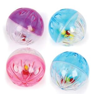 Pet Park Blvd Juguete Pelotas Sonajeras Para Gatos 4uds