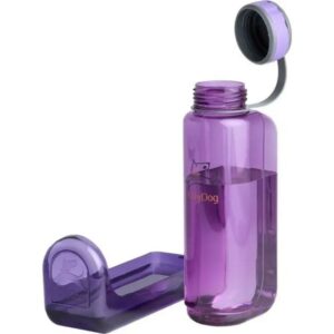 Ollydog Bebedero Portable Morado Para Perros 1Litro