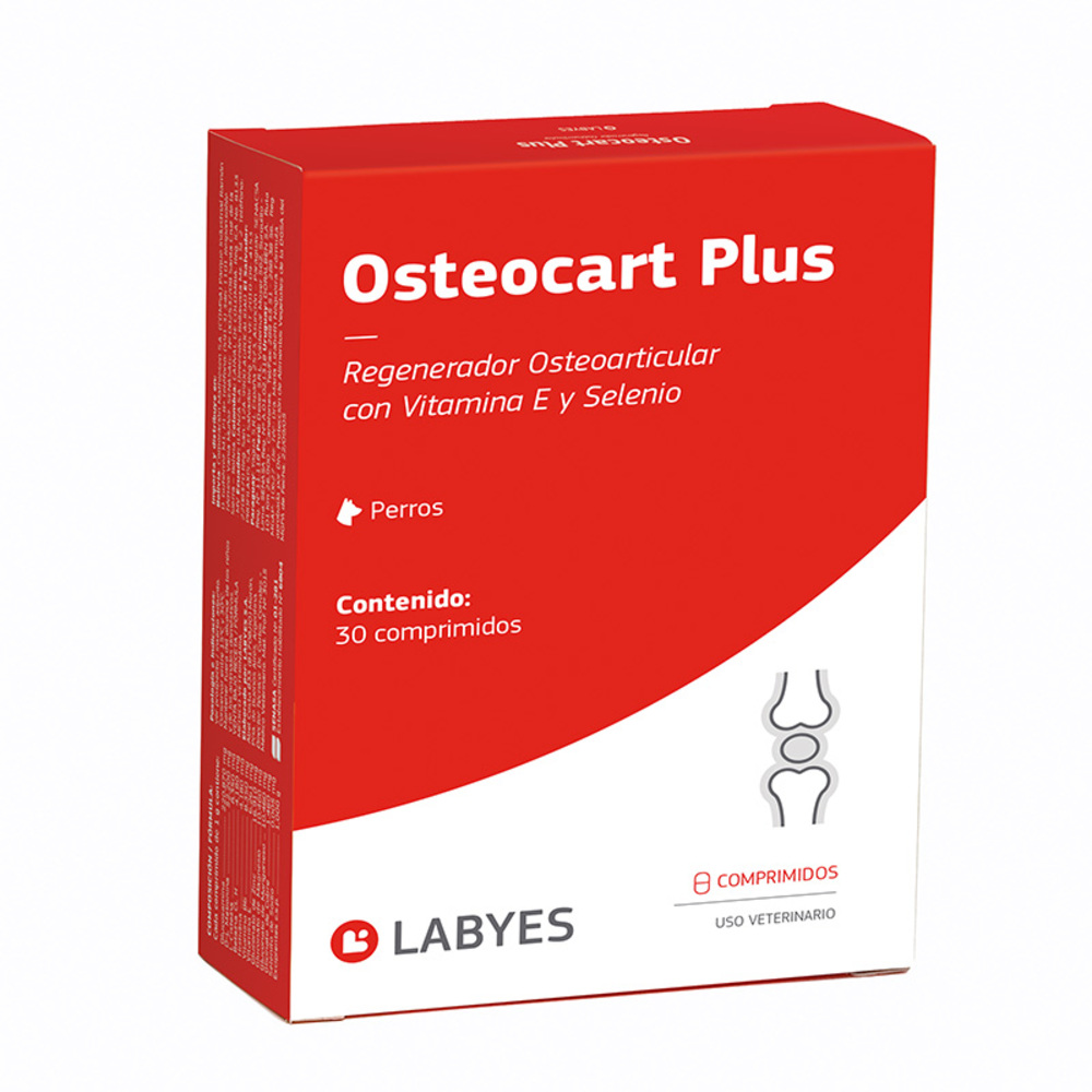 Osteocart Plus Prevencion Y Tratamiento Para Afecciones Articulares En Perros 30 Tabletas