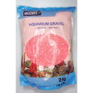 Alconpet Grava Rosado Neón Para Peceras 4.4lbs