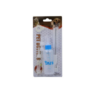 Home Pet Set Biberon Con Limpiador Para Cachorros