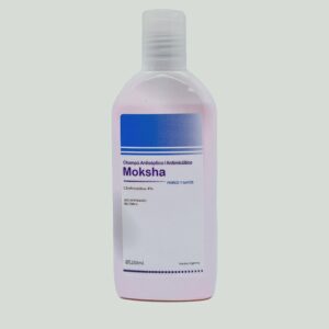 Moksha Shampoo Antiseptico Y Antimicotico Para Perros Y Gatos 8.7oz