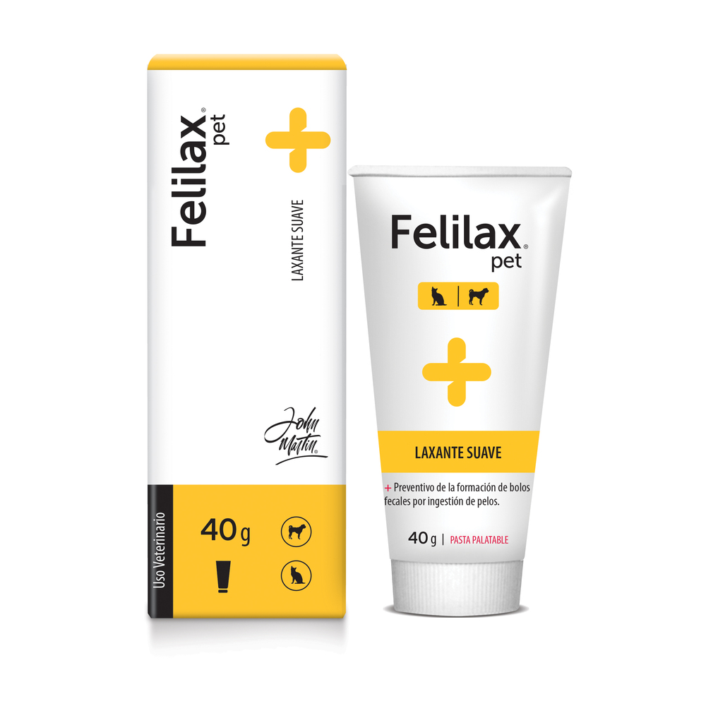 Felilax Laxante Para La Eliminación Y Prevención De La Constipacion Y Bolas De Pelos En Mascotas 40g