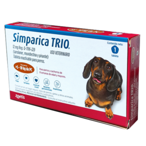 Simparica Trio 5.1-10kg Antiparasitario Interno Y Externo