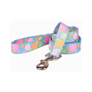 Yellow Dog Design Circles Correa Celeste Para Perros 6'