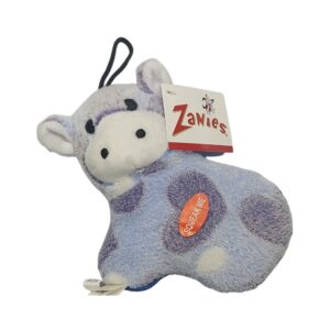 Zanies Juguete de Peluche Vaca del Escuadron para Perros 5"