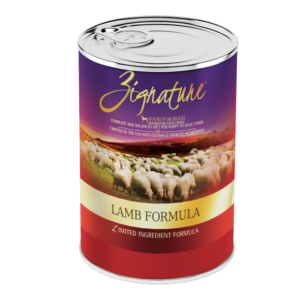 Zignature Lamb Alimento Humedo De Cordero Libre De Granos Para Perros 13 Oz