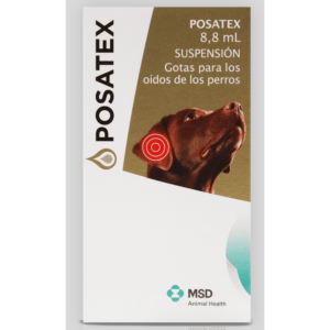 Posatex Suspension Otica Para El Tratamiento De Otitis Externa En Perros 8.8ml