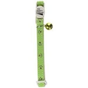 Savvy Tabby Sparkle Paw Collar Verde Para Gatos 8"