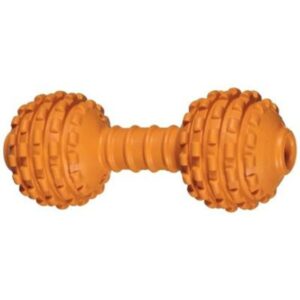 Jw Chompion Juguete Rolo Naranja De Goma Para Perros 5"