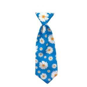 Huxley & Kent Corbata Flores Blancas Para Perros 5"