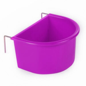 Hagen Comedero Morado De Plastico Para Aves 7.50oz