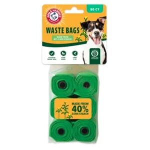 Arm & Hammer Disposable Waste Bag Bolsas Para Recogida De Desechos 90 Uds