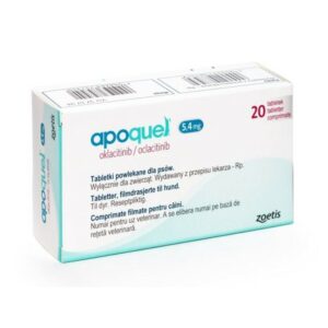 Apoquel 5.4 Mg Tratamiento De Dermatitis Atopica en Perros 20 Tabletas