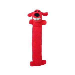 Multipet Loofa Original Rojo Juguete De Peluche Para Perros 18"