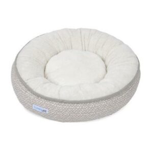 Slumberjax Snuggle Bed Grey Cama Gris Para Perros 22"