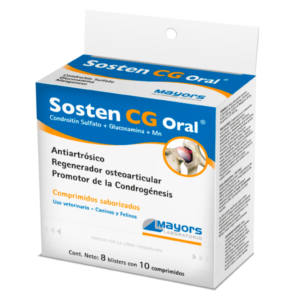 Sosten Cg Oral Medicamento Para Tratamiento De Artrosis En Mascotas 80 Tabs
