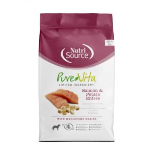 NutriSource Purevita Salmon & Potato Alimento Seco De Salmon Para Perros 15lb/6.8kg
