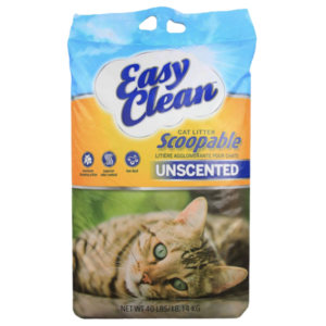 Easy Clean Unscented Arena Aglutinante Sin Aroma Para Gatos 40 Lb