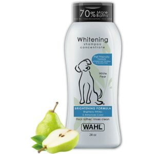 Wahl Shampoo Whitening Brightening Formula De Pera Para Perros 24oz