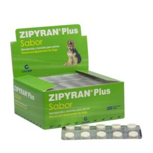 Zipyran Plus Antiparasitario Interno En Tabletas Para Perros 1 Tableta