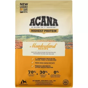 Acana Meadowlands Alimento Para Perros 25lb/11.4kg