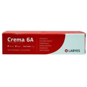 6a Crema Topica Antibiotica Antiinflamatoria Y Cicatrizante 15g